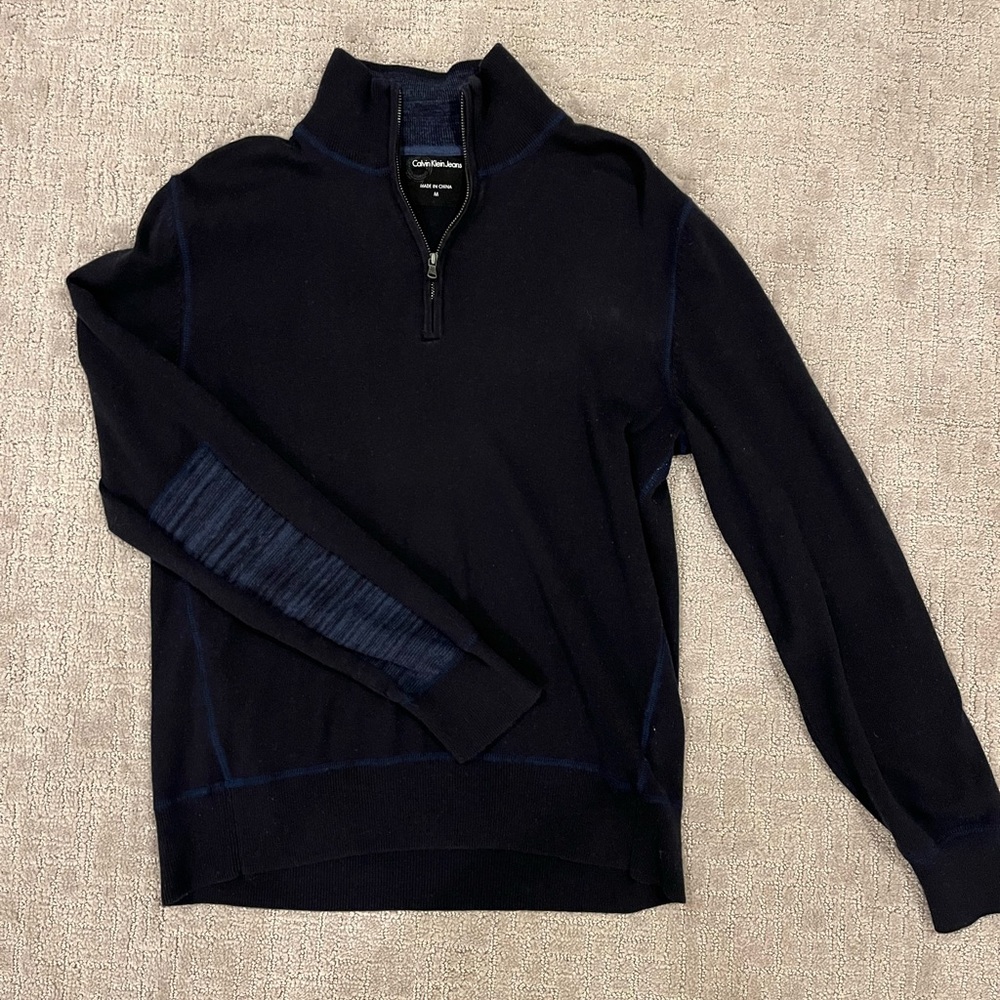 Calvin Klein Quarter Zip Sweater
